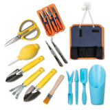 15PCS Bonsai Tools Kit Succulent Garden Hand Tools, Transplanting Tools