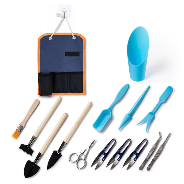 Bonsai Tools Kit with Organizer Bag