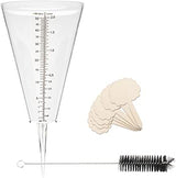 Plastic Rain Gauge with Brushes and Garden Labels