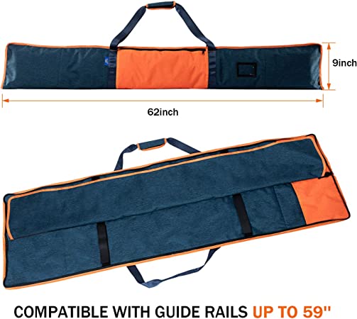 Guide Rail Bag - Double-Side Padding Track Saw Bag