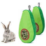 2 Packs Avocado Shape Guinea Pig Feeder Bag