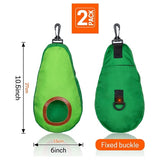 2 Packs Avocado Shape Guinea Pig Feeder Bag