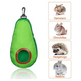 2 Packs Avocado Shape Guinea Pig Feeder Bag