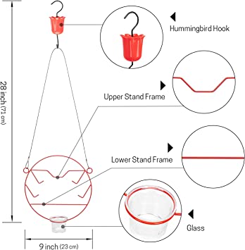 Double-Layered Oriole Bird Feeder