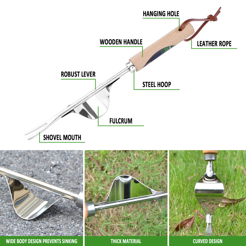 Hand Weeder-Stainless Garden Manual Weed Puller