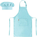 5 Kids Apron and Chef Hat Set