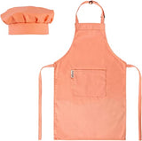 5 Kids Apron and Chef Hat Set